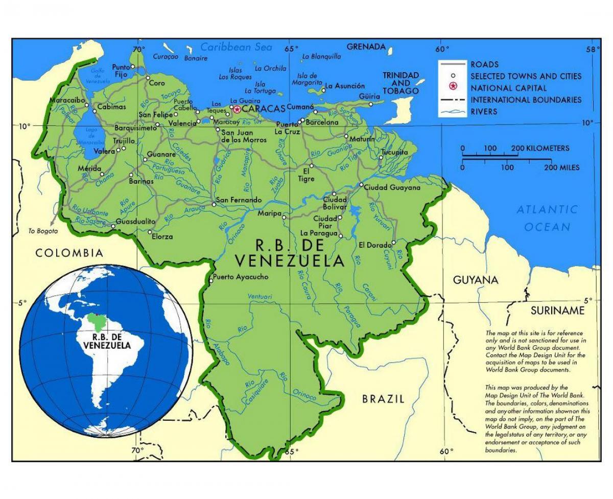 რუკა რუკა de venezuela